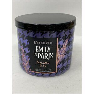 Bath & Body Works Emily In Paris Lavender Luxe 3-Wick Scented  Candle 14.5 Oz